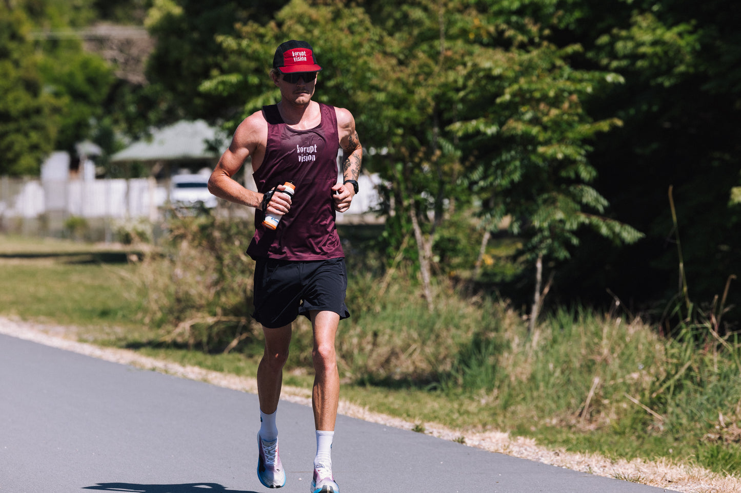 Custom KV Run Singlet Racer Back