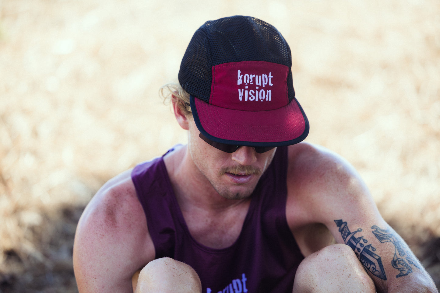 Custom KV MESH RUN HAT