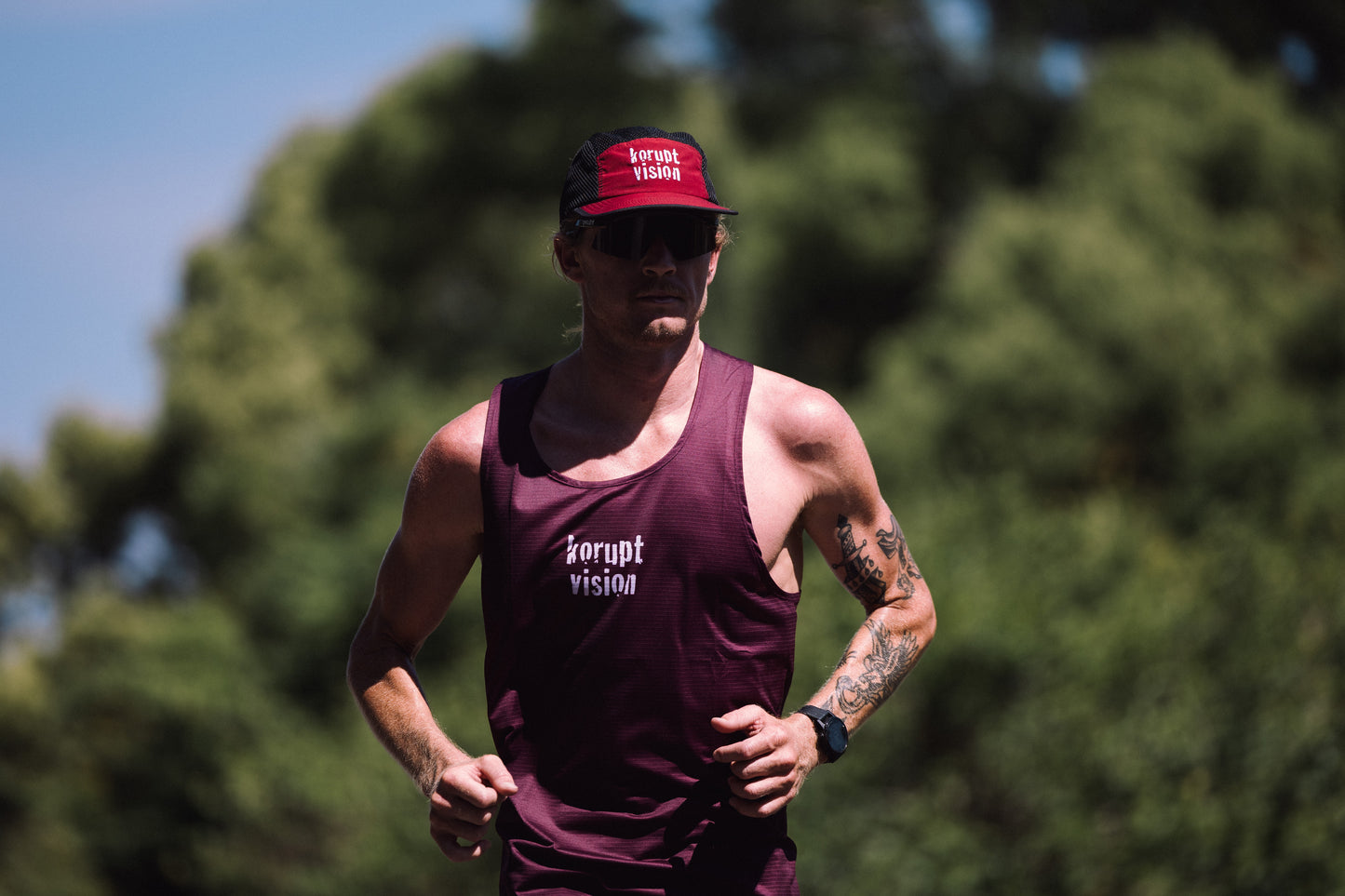 Custom KV MESH RUN HAT