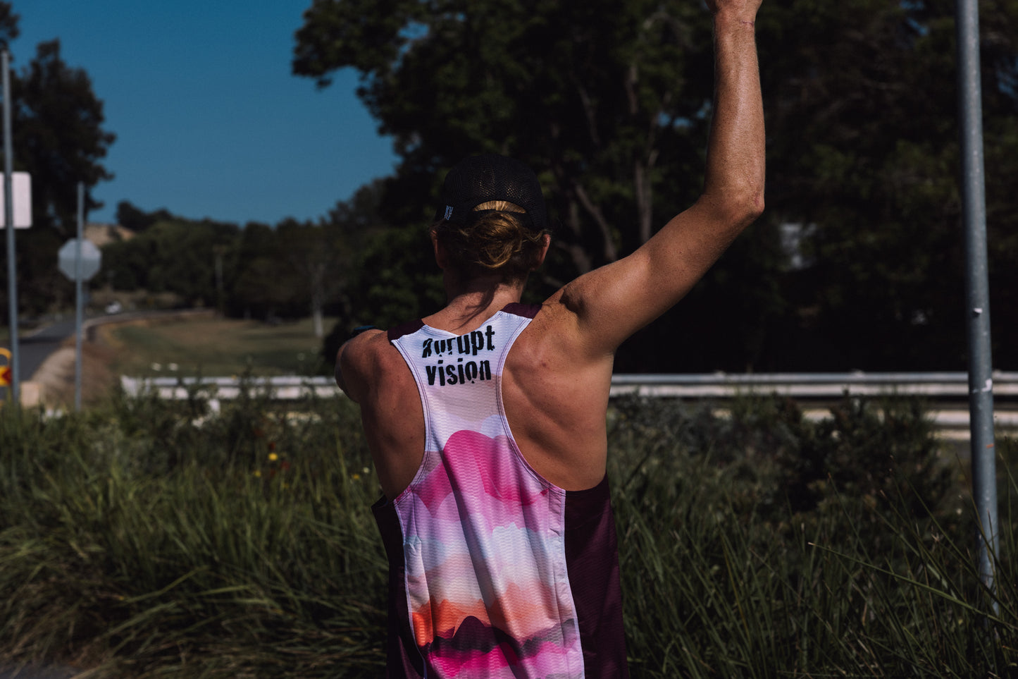 Custom KV Run Singlet Racer Back
