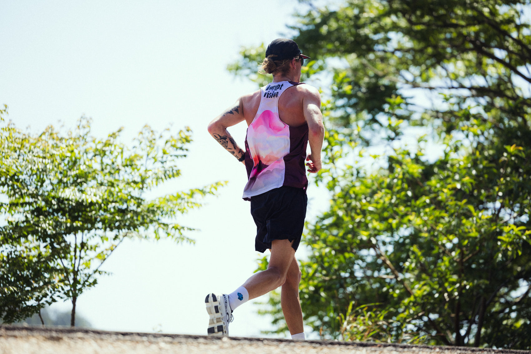 Custom KV Run Singlet Racer Back