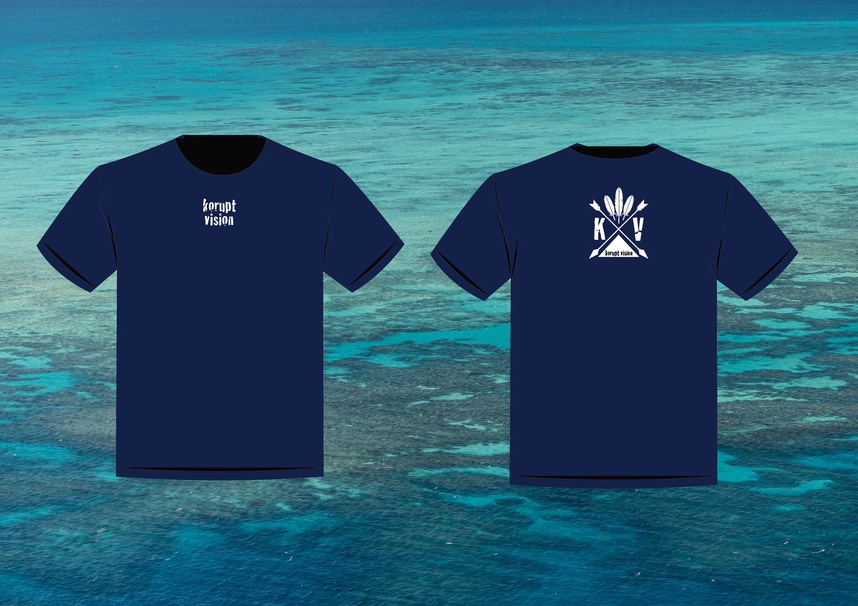 KV OG NAVY TEE